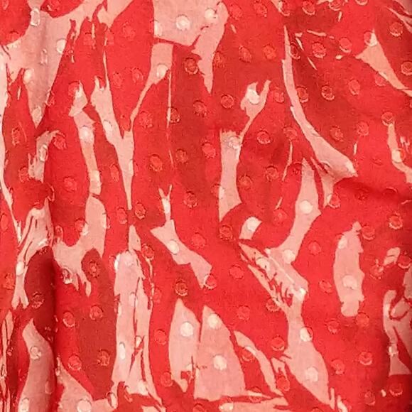 GREY Jason Wu Clip Dot Tie Blouse - Size 10 - NWT - Picture 3 of 9